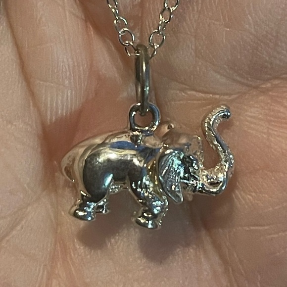 COA⭐️🐘TIFFANY & CO🐘⭐️VERY RaRe LUCKY⭐️🐘ELEPHANT🐘NECKLACE⭐️🐘OVER 30YRS OLD - Picture 8 of 8